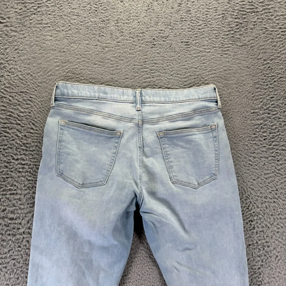 Old Navy Jeans Men's 34x32 Blue Cotton Denim Straight Slim Streetwear Stretch